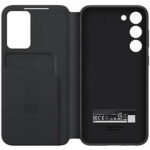 Samsung Galaxy S23 Plus SM-S916B Smart Clear View Cover - EF-ZS916CBEGWW - Noir