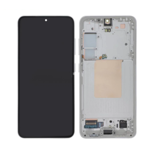 Écran LCD + Tactile Avec Cadre Samsung Galaxy S24 SM-S921B - GH82-33287B - (Auto-assemblé) - Gris