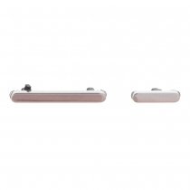 Bouton power + volume Google Pixel 9 Pro (GR83Y/GEC77/GWVK6) - 2 pièces - Blanc