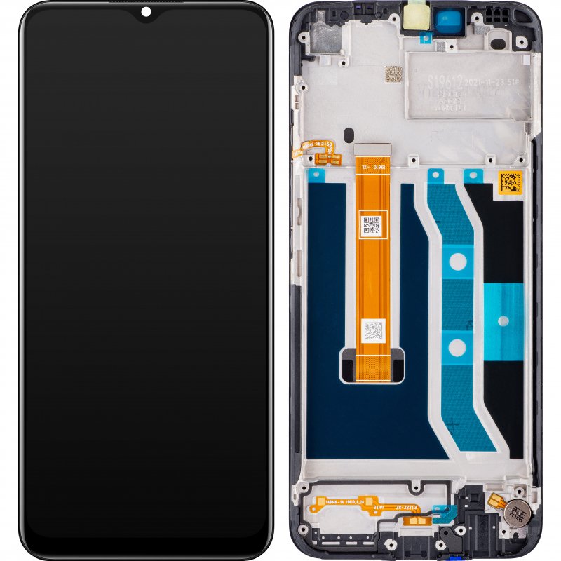 Écran LCD Tactile avec Cadre Realme C21Y (RMX3261) - 4908747 - Noir 2 Écran LCD Tactile avec Cadre Realme C21Y (RMX3261) - 4908747 - Noir
