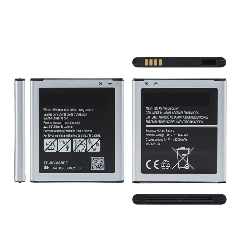 BG388BBE Samsung G388F Galaxy Xcover 3 Batterie 2200 mAh - EB-BG388BBE