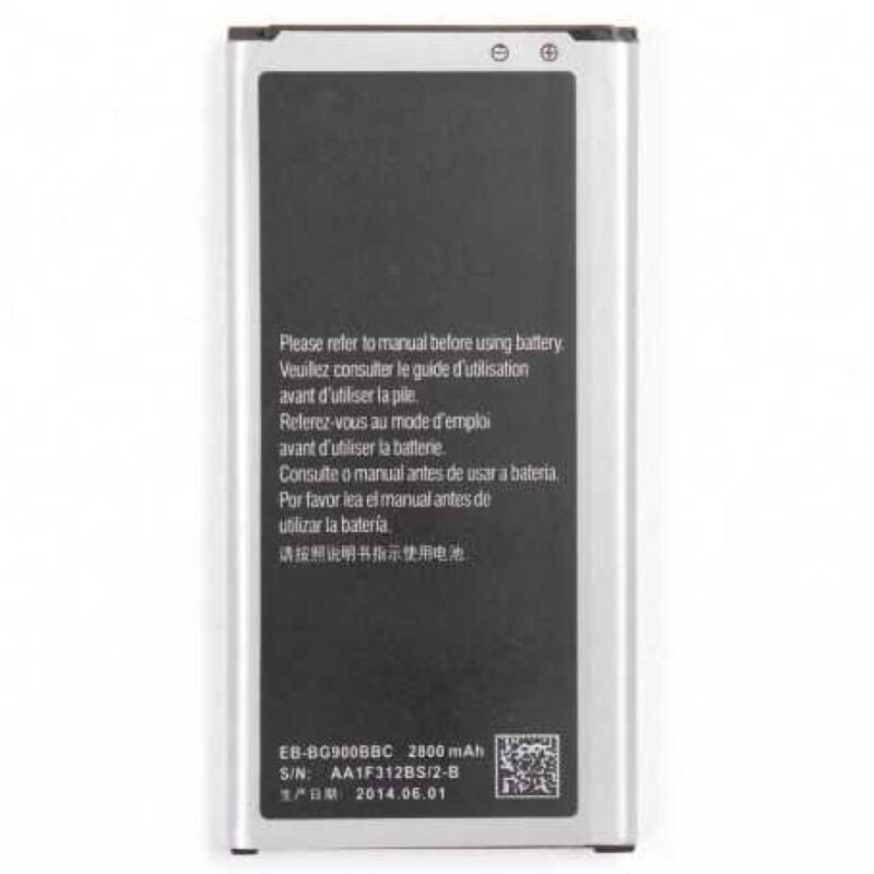 Samsung G900F Galaxy S5/G903F Galaxy S5 Neo/G870 Galaxy S5 Active/G901F Galaxy S5 Plus Batterie EB-BG900BBE - 2800 mAh