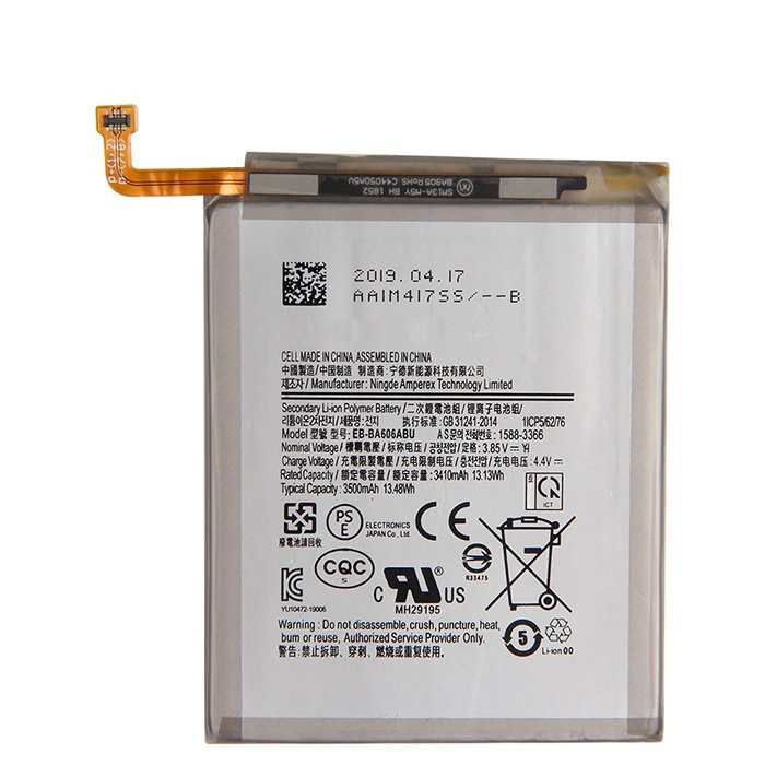 EB-BA606ABU Samsung Galaxy A60 SM-A606F Batterie EB-BA606ABU - 3500 mAh