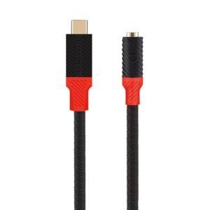 Tactical Pin4Fun USB-C To Lightning Adapter - 8596311251733 - 0.1m - Noir/Red