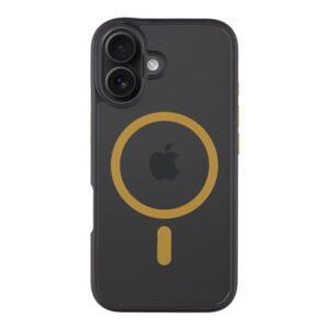 Coque Tactical iPhone 16 Magforce Hyperstealth 2.0 - 8596311256288 - Noir/Yellow