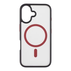 Coque Tactical iPhone 16 Magforce Hyperstealth 2.0 - 8596311256295 - Noir/Red