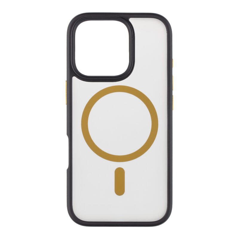 Coque Tactical iPhone 16 Pro Magforce Hyperstealth 2.0 - 8596311256301 - Noir/Yellow