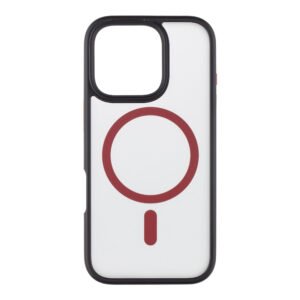 Coque Tactical iPhone 16 Pro Magforce Hyperstealth 2.0 - 8596311256318 - Noir/Red