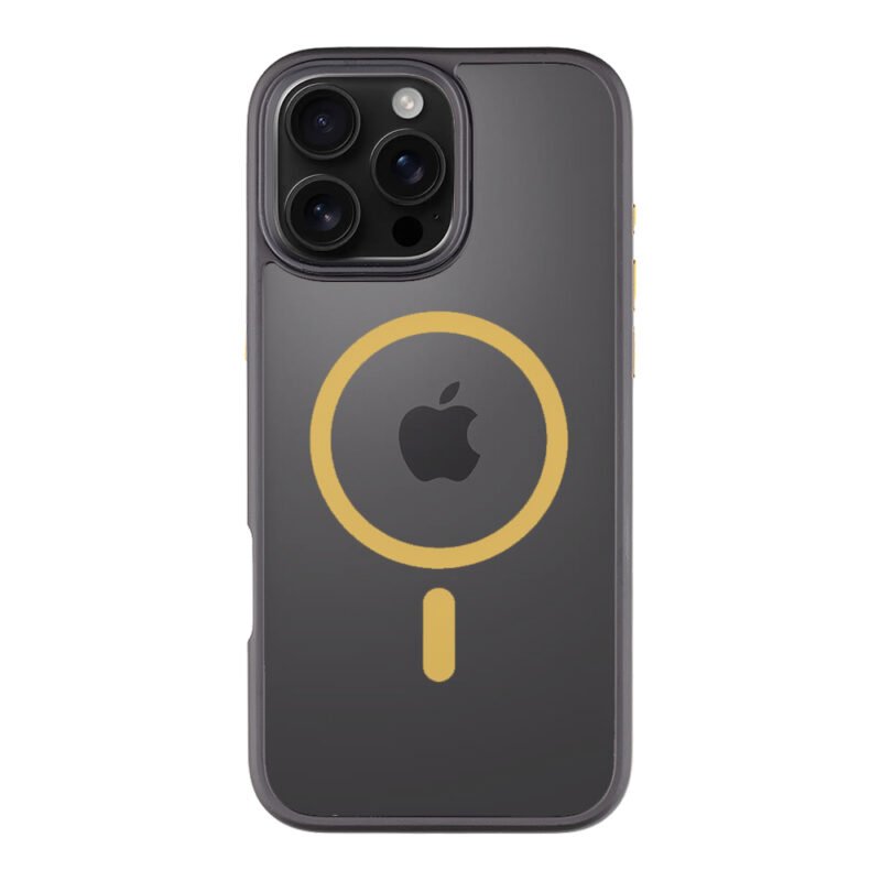 Coque Tactical iPhone 16 Pro Max Magforce Hyperstealth 2.0 - 8596311256325 - Noir/Yellow