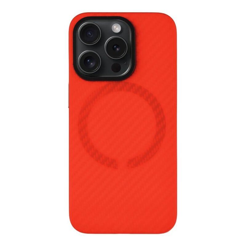 Coque Tactical iPhone 15 Pro MagForce Aramid (Kevlar) Limited Edition - 8596311256486 - Bloody Mary