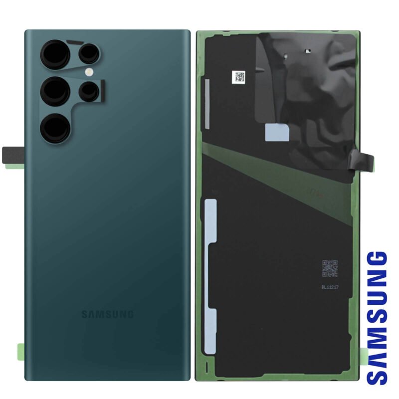 GH82-27457D Cache arrière Samsung Galaxy S22 Ultra SM-S908B – GH82-27457D – Vert - Original Démonté