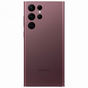 Cache arrière Samsung Galaxy S22 Ultra SM-S908B - Burgundy Rouge