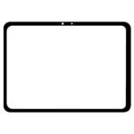 Vitre Tactile iPad Air 13 (2024) – à souder – noir