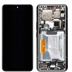 Écran LCD + Tactile Avec Cadre Xiaomi 14 Ultra (24031PN0DC/24030PN60G) - 56000600N100 - Blanc