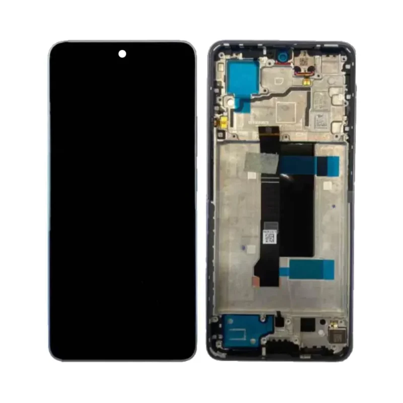 Écran LCD + Tactile Avec Cadre Xiaomi Poco X6 5G (23122PCD1G)/Redmi Note 13 Pro 5G (2312DRA50C/2312CRAD3C) - 560003N16P00 - Noir