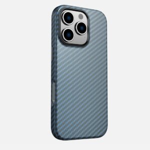 Coque MagStick Shell Swissten iPhone 15 Pro Max - 35503079 - Bleu