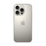 Vitre arrière iPhone 16 Pro  - Avec cadre de caméra + plaque de fer + aimant NFC - Natural