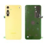 Cache Batterie / Vitre Arrière Samsung Galaxy S24 FE SM-S721B - GH82-35832C - Jaune
