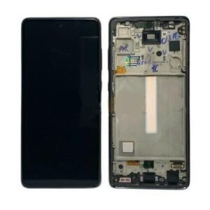 Écran LCD + Tactile Avec Cadre Samsung Galaxy A52s SM-A528B - GH82-26861A/GH82-26863A/GH82-26909A - Noir