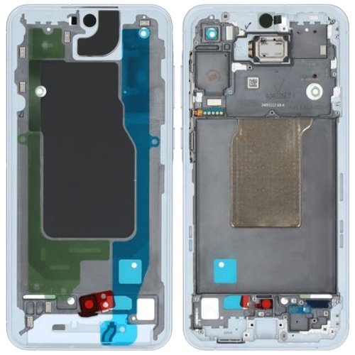 GH82-34309B - Bleu glacier Cadre LCD Samsung Galaxy A55 SM-A556B - GH82-34309B - Bleu glacier