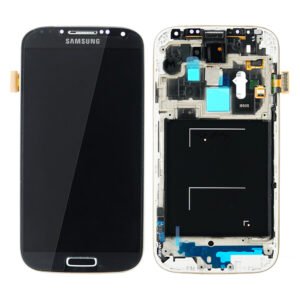 Écran LCD + Tactile Avec Cadre Samsung I9195 Galaxy S4 Mini GH97-15631A Deep Noir