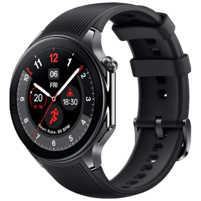 OnePlus Watch 2 Noir (Noir Rubberen Bracelet)