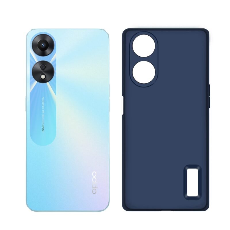 Cache arrière Oppo A78 5G (CPH2483) - 4150395 - Bleu