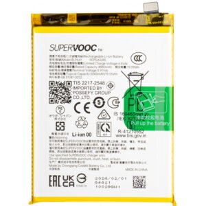 Batterie Oppo Reno 11 F (CPH2603) - 621035000076 - BLPA41 - 5000 mAh