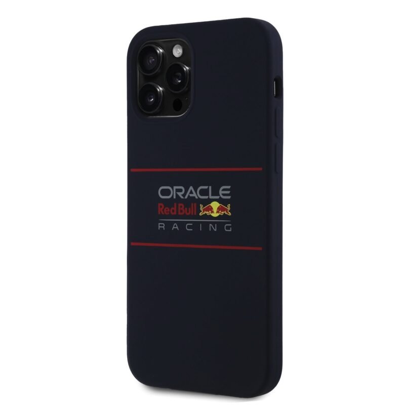 Coque Red Bull iPhone 16 MagSafe en silicone liquide avec logo horizontal - 3666339369101 - Marine