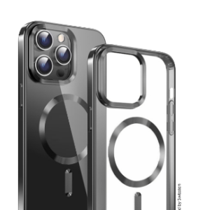 Coque Magstick Swissten SM-S938B Galaxy S25 Ultra Metallic - 33001729 - Pour Chargement Magsafe - Noir