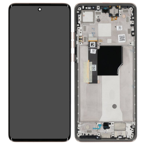 Écran LCD Tactile avec Cadre Motorola Moto Edge 40 Neo (XT2307-1) - 5D68C23655 - Pêche - Original Service Pack 2 Écran LCD Tactile avec Cadre Motorola Moto Edge 40 Neo (XT2307-1) - 5D68C23655 - Pêche - Original Service Pack