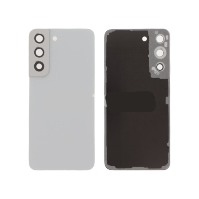 Cache Batterie Vitre Arrière Samsung SM-S901B Galaxy S22 - Blanc Cache arrière Samsung Galaxy S22 SM-S901B - Blanc