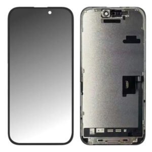 Écran LCD + Vitre Tactile iPhone 16 Pro - Qualité Premium - Menton Large - Noir