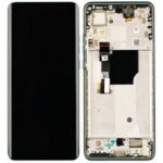 Écran LCD + Tactile avec Cadre Motorola Moto Edge 50 Neo (XT2409) - 5D68C28370 - Or - Original Service Pack