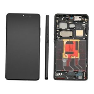 Écran LCD + tactile + châssis pour OnePlus 12 (PJD110) - 621029000115 - Noir - Original Service Pack