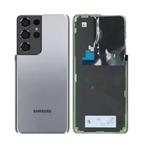 Vitre Arrière Samsung Galaxy S21 Ultra 5G (G998B) Phantom Titanium Origine