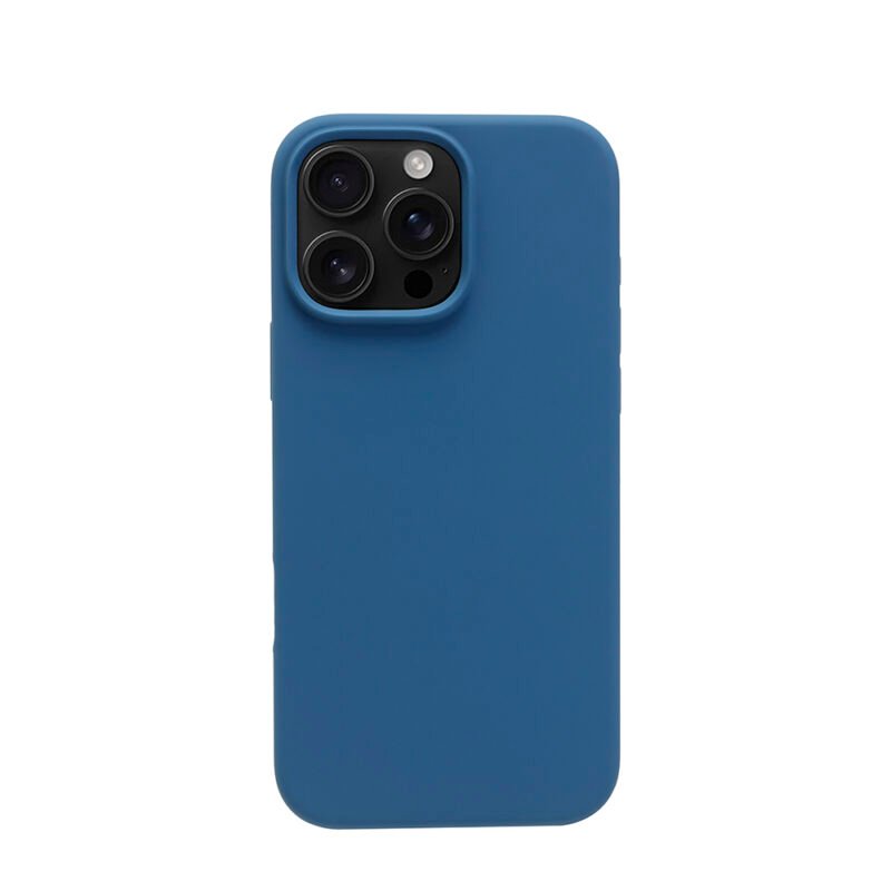 Coque Livon iPhone 16 Pro SoftSkin - Denim Blue 2 Coque Livon iPhone 16 Pro SoftSkin - Denim Blue