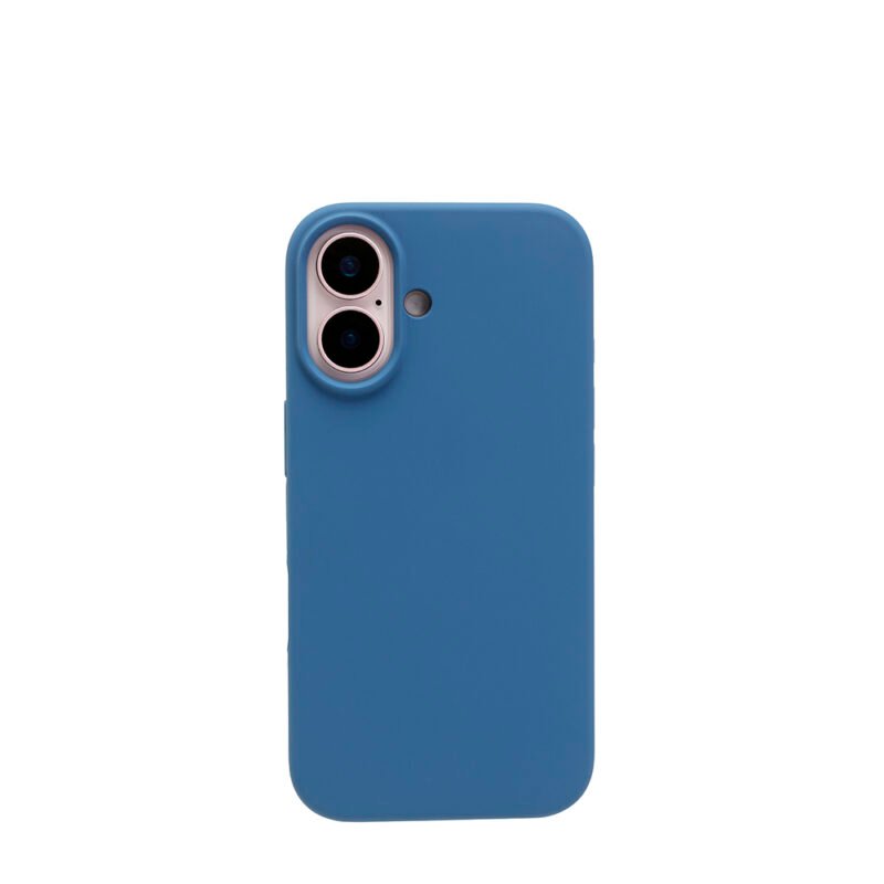 Coque Livon iPhone 16 Plus SoftSkin - Denim Blue