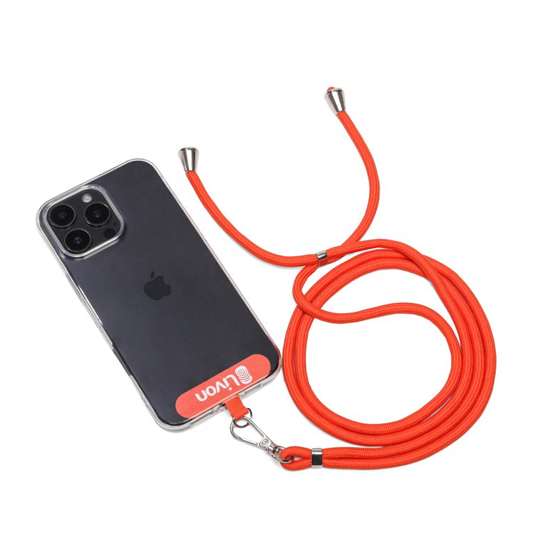 Livon Cordon universel pour smartphones - Orange 2 Livon Cordon universel pour smartphones - Orange