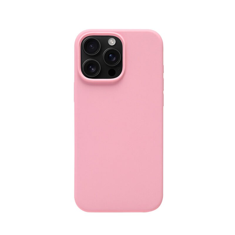 Coque Livon iPhone 15 Pro Max SoftSkin - Rose Pink