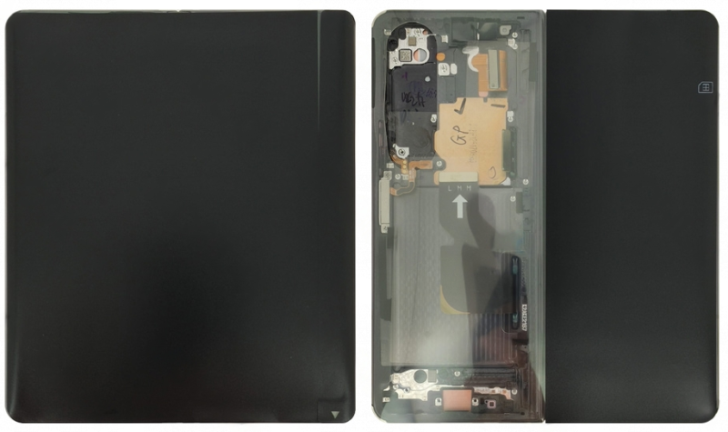 Écran LCD Tactile avec Cadre Samsung Galaxy Z Fold 4 SM-F936B - Qualité OEM - Image Pleine Taille - Noir