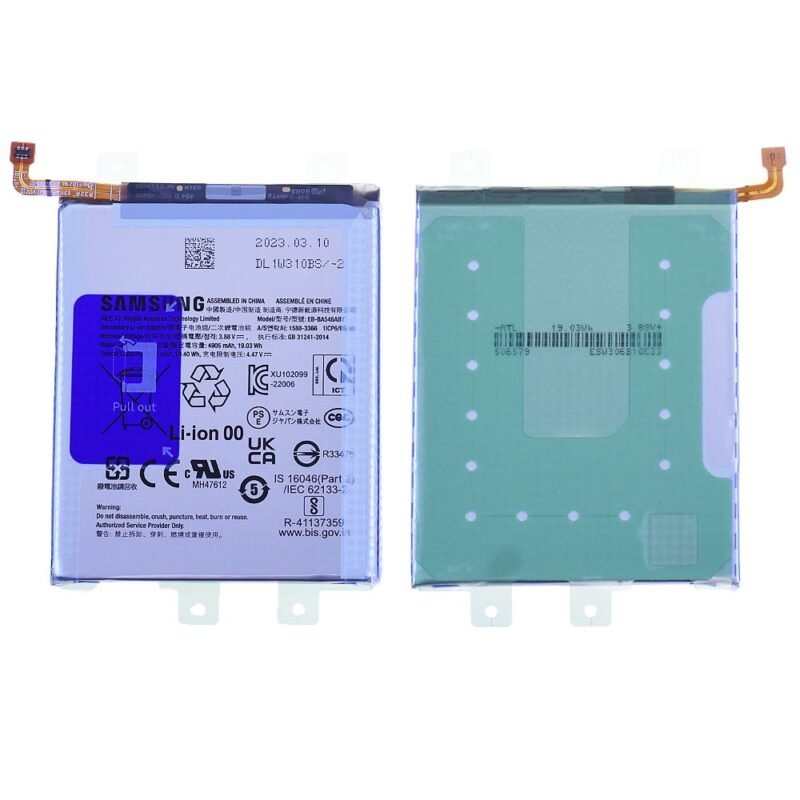 Batterie Samsung Galaxy A36 SM-A366B Galaxy A56 SM-A566B - GH82-36843A - EB-BA566ASE - 5000 mAh Batterie Samsung Galaxy A36 SM-A366B/Galaxy A56 SM-A566B - GH82-36843A - EB-BA566ASE - 5000 mAh