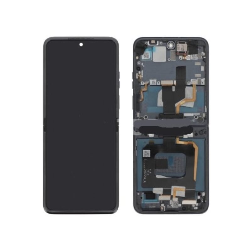 Écran LCD Tactile avec Cadre Motorola Razr 50 Ultra (XT2451) - 5D68C24594 - Bleu
