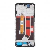 Écran LCD + tactile + cadre Oppo A3X 4G (CPH2641) - Noir