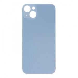 Vitre arrière iPhone 14 Plus (grande ouverture pour appareil photo) - Bleu