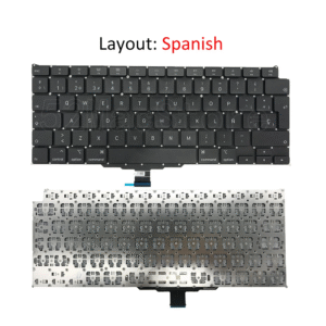 Clavier Avec rétroéclairage MacBook Pro 13 Inch - A1989 - Version espagnole