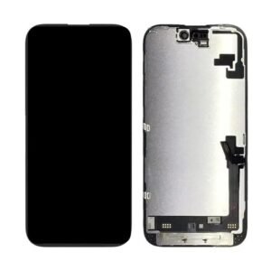 Écran LCD et tactile iPhone 16 - Soft OLED - Noir