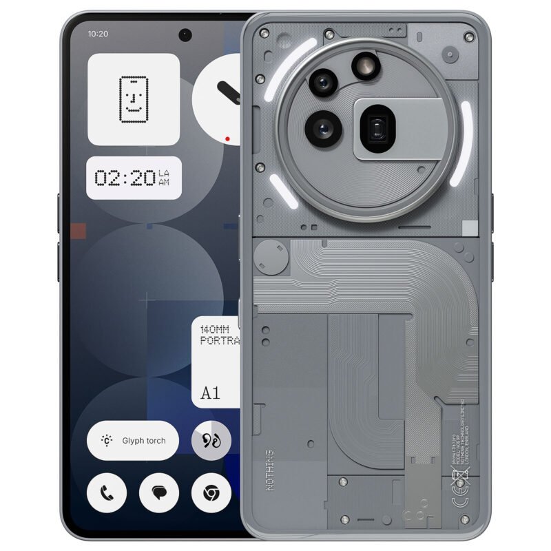 Nothing Phone (3a) Pro 256Go Gris