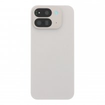 Cache arrière Google Pixel 9 Pro Fold (GGH2X/GC15S) Avec objectif photo Blanc