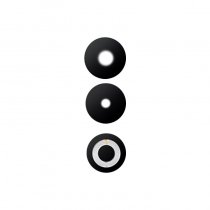 Objectif photo Oppo A5 5G (CPH2735) - Lot de 3 pièces - Noir